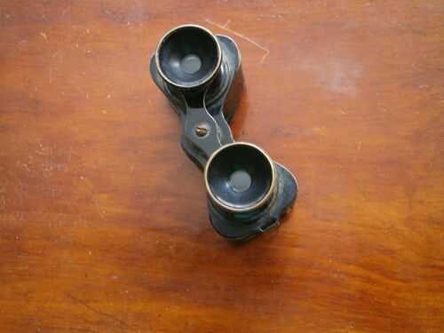 ANTIQUE SET OF   FRENCH  BRASS RADIUM PRISMOID MILITARY BINOCULARS  FIELD GLASSE