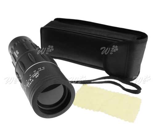 Portable Dual Focus Telescope Monocular Zoom Night Vision 16 x Magnification