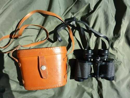 Boots Hong Kong 8x30 Binoculars vintage including case - coated optics